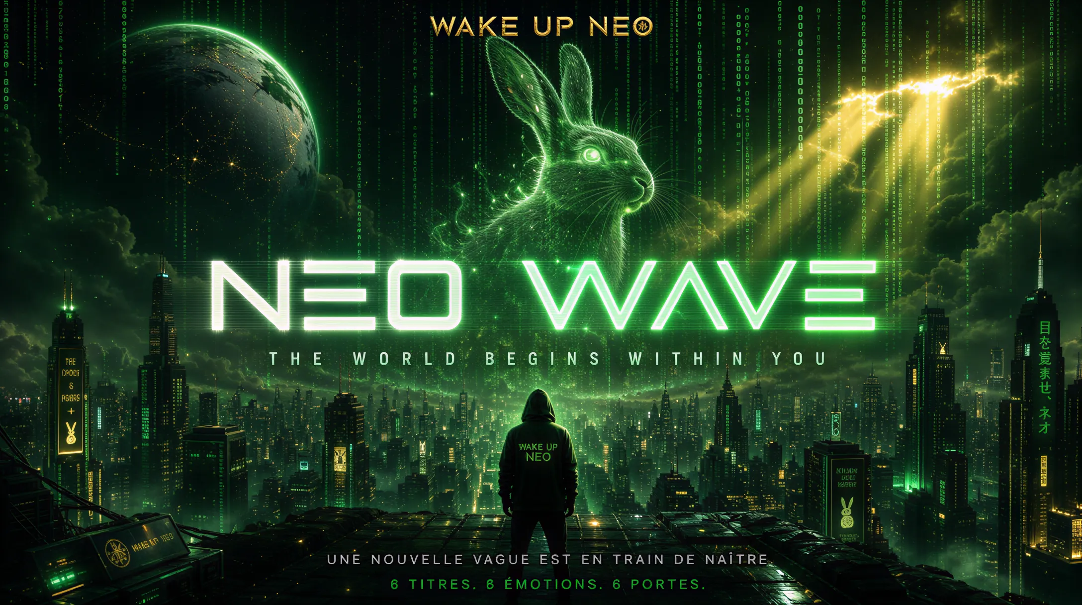Neo Wave - WAKE UP NEO Hero Banner